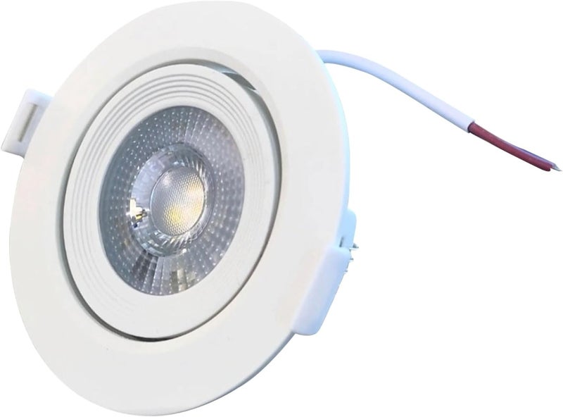 درافل مصباح سقف غائر LED من دورافيل، قابل للتعديل، أبيض - Image 1